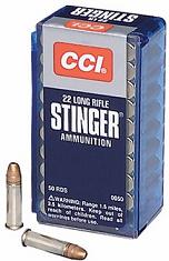 CCI .22 LR Stinger 